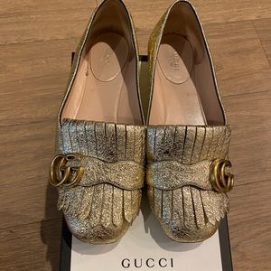 Gucci GG MARMONT flats size 37